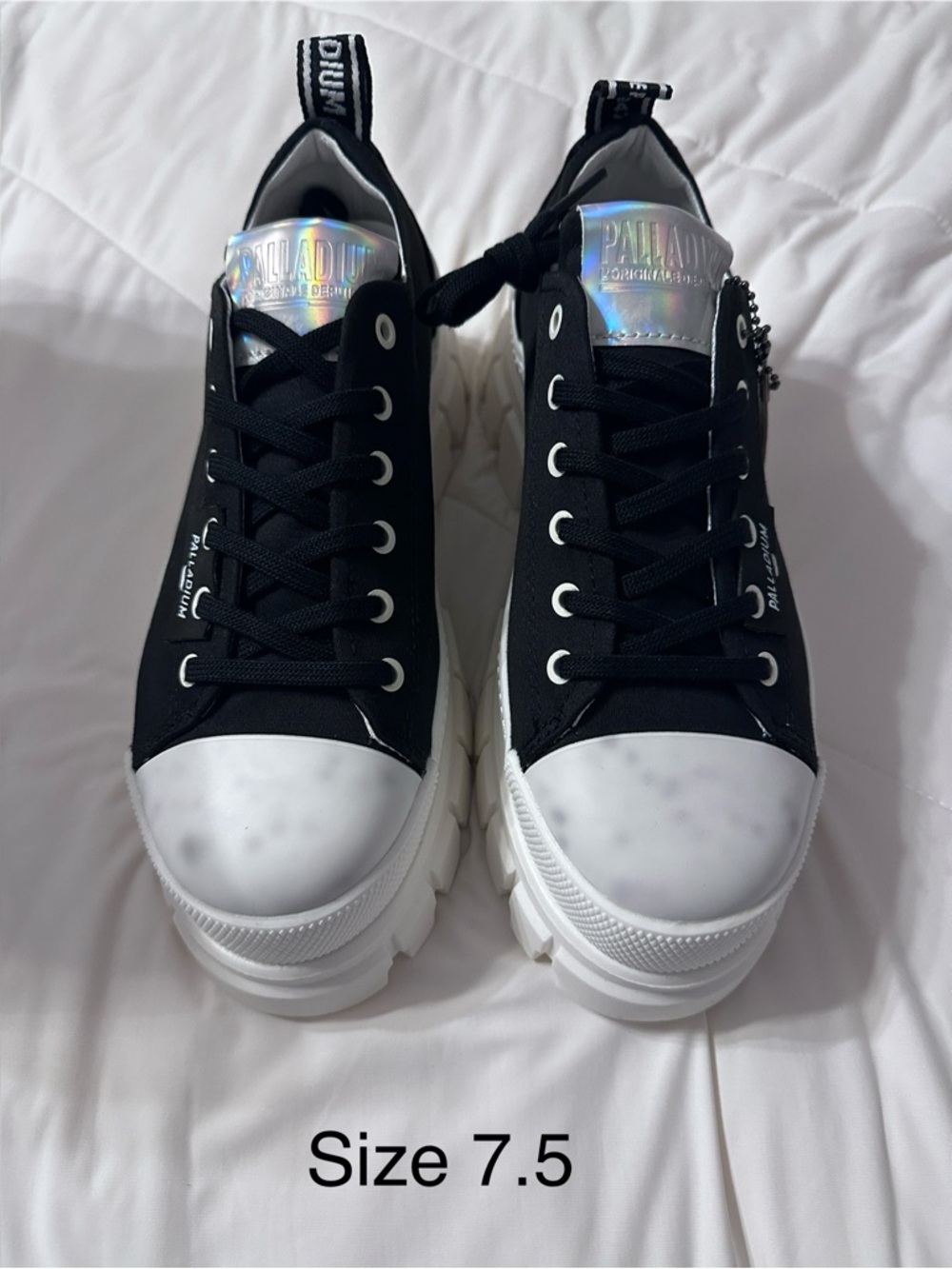 Palladium Revolt Low Textile Chunky Sneakers - NIB - Picture 16 of 16